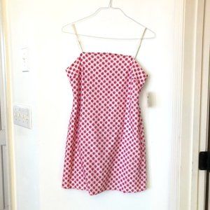 NWT Pink and White Eyelet Dress Altar'd State L